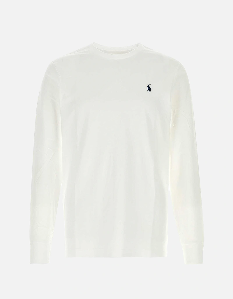Ralph Lauren コットンアンサンブル　ホワイトM Polo Ralph Lauren メンズ コットン 長袖Tシャツ (すべての新品