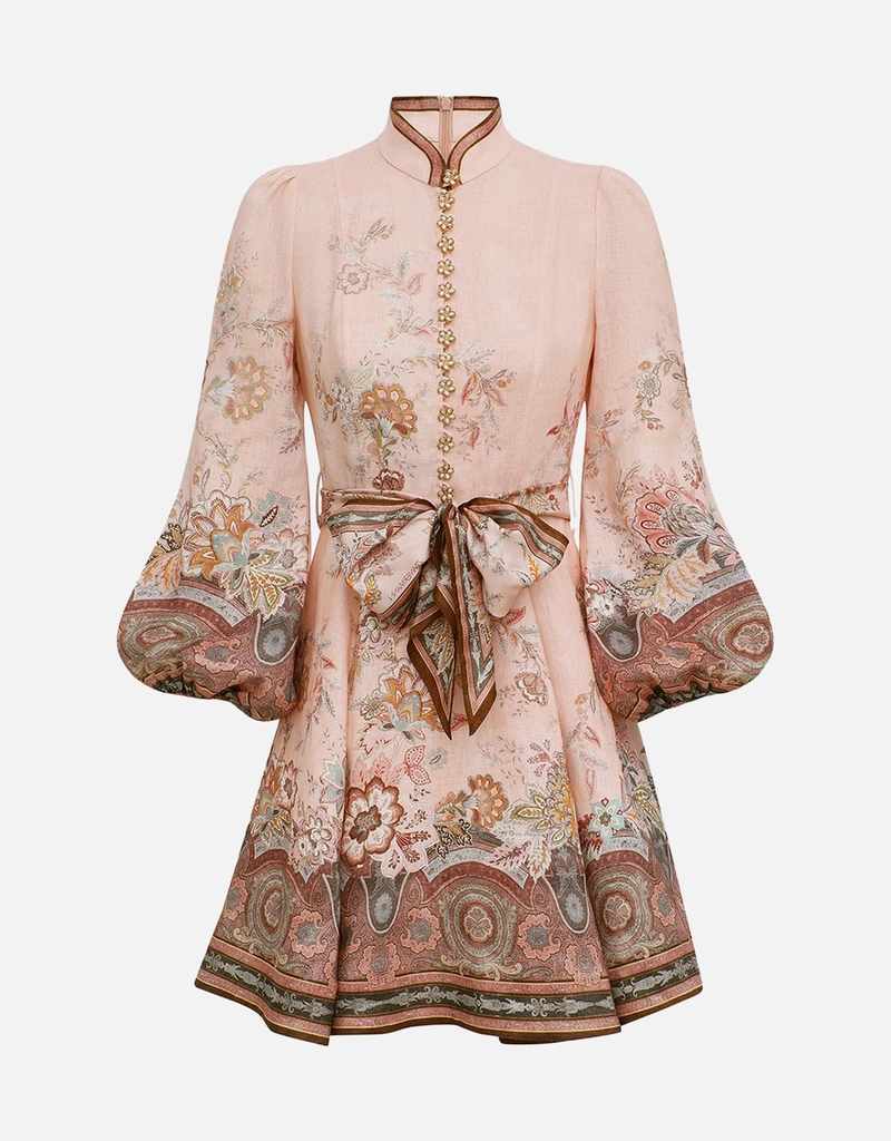 Zimmermann Alchemy Linen Button Mini Dress (All New In) IFCHIC.COM Zimmermann Alchemy Linen Button Mini Dress (All New In) IFCHIC.COM
