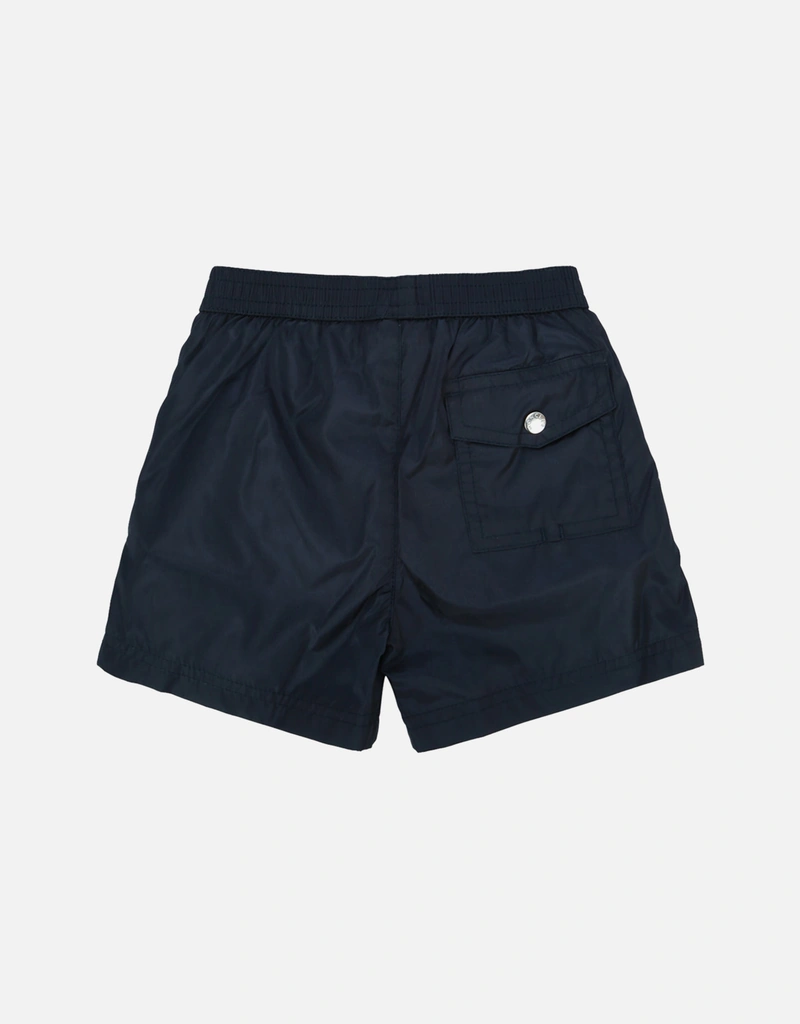 Moncler Kids トリコロールトリムスイムショーツ (すべての新品