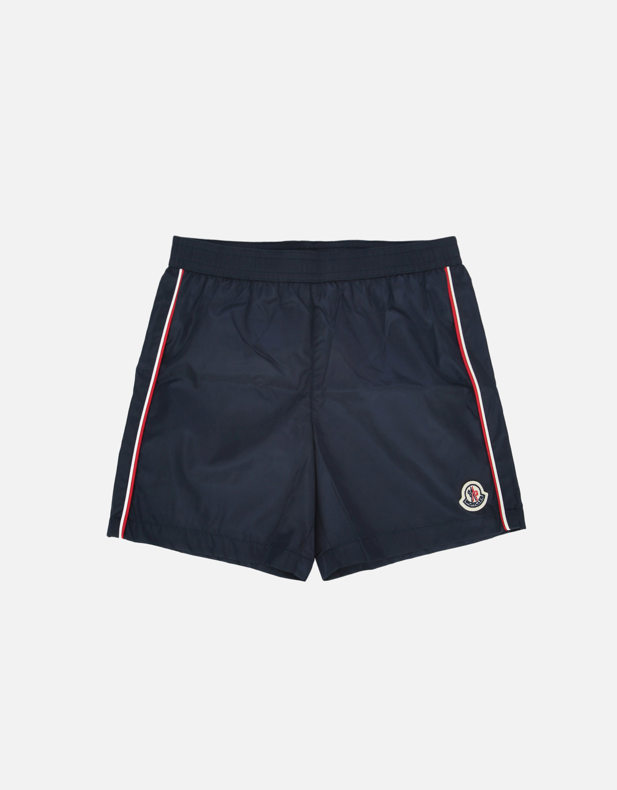 Moncler Kids トリコロールトリム スイムショーツ (すべての新品