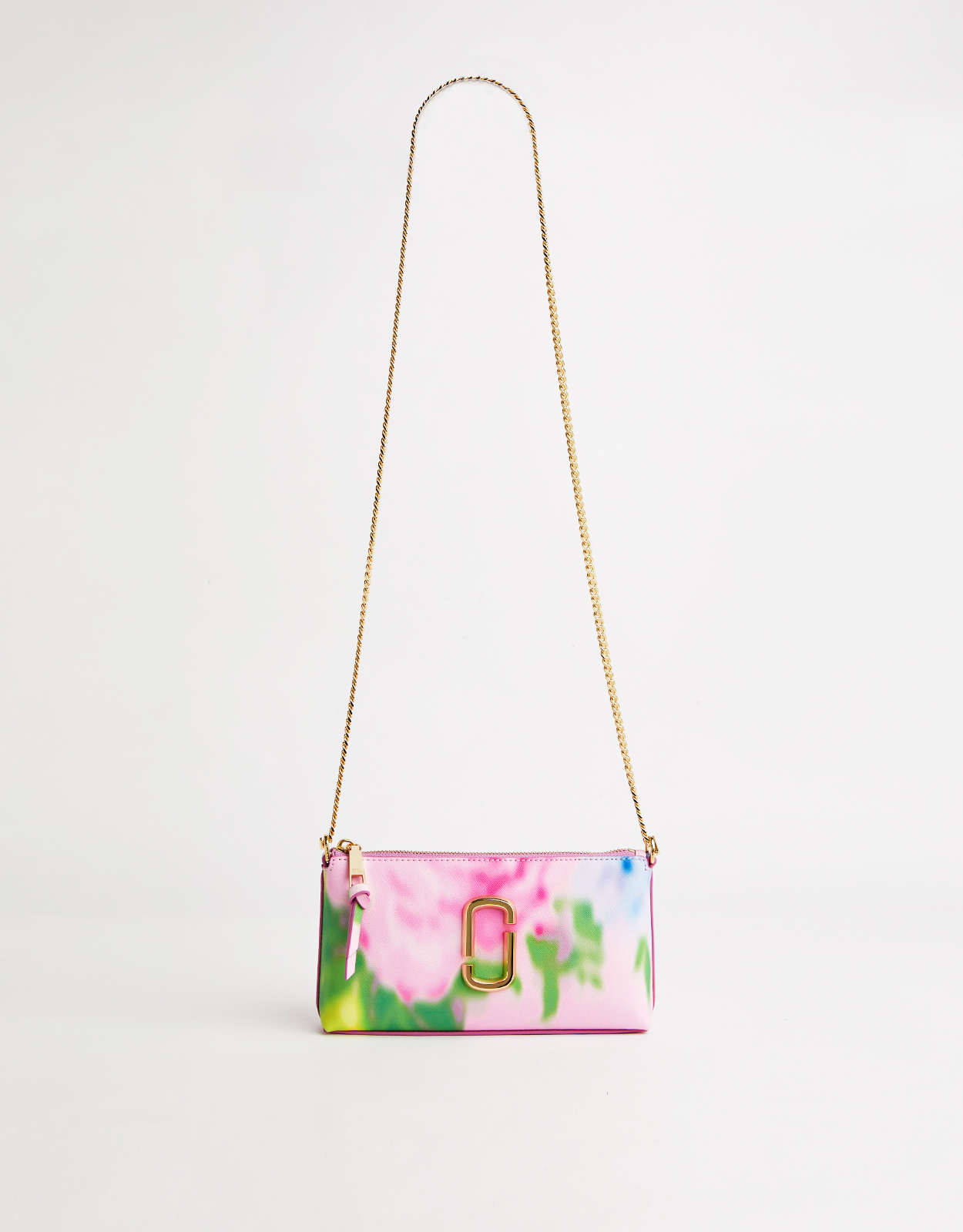 Marc Jacobs スナップショットフローラルプリントレザーショルダー
