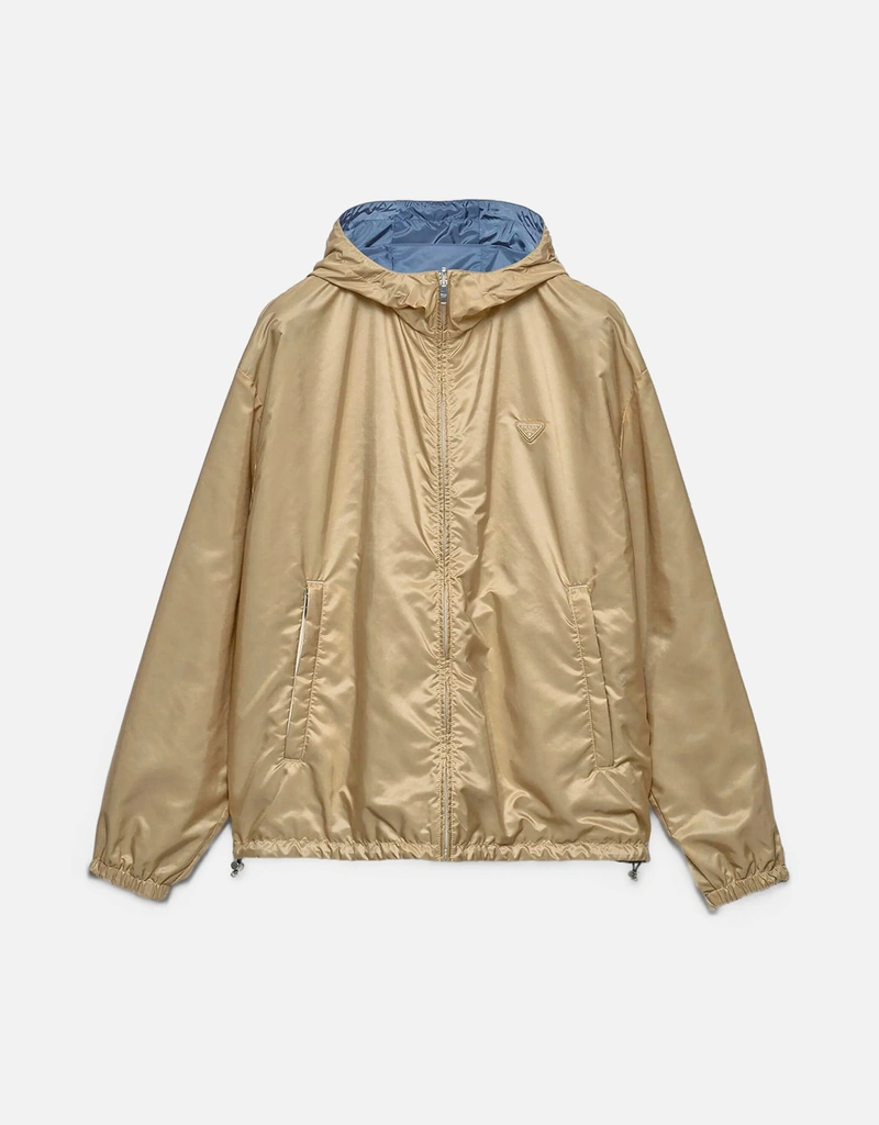 Prada メンズ Re-Nylon リバーシブル ジャケット (すべての新品