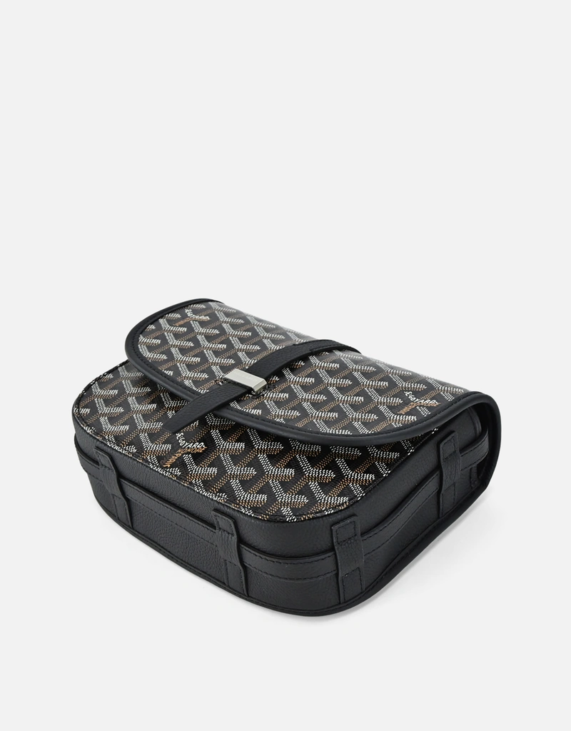 バッグ GOYARD Belvedere PM Bag Black Goyard Belvedere PM Crossbody Bag () IFCHIC.COM
