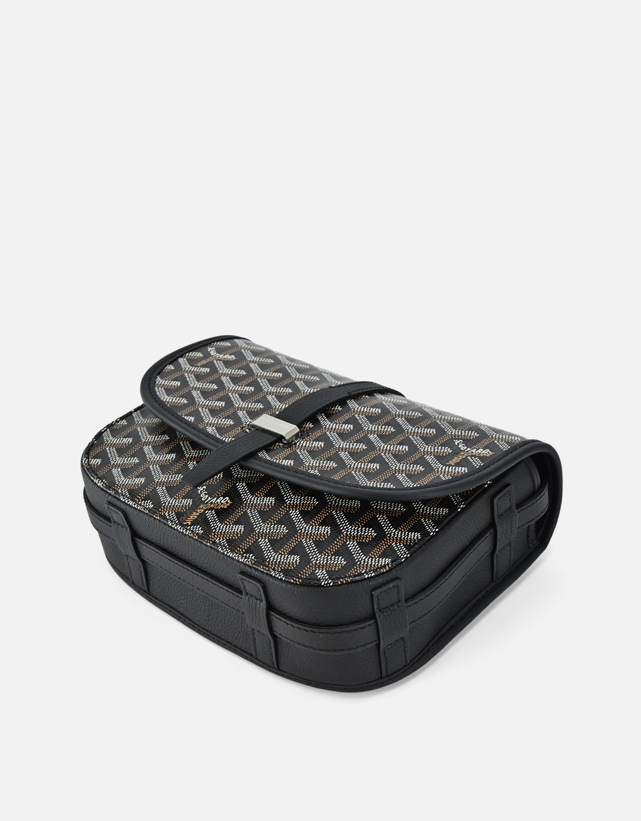 Goyard ベルヴェデーレPMショルダーバッグ ブラック袋付き Goyard Belvedere PM クロスボディバッグ () IFCHIC.COM