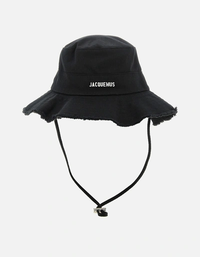 Jacquemus Les Classiques コットン フリンジ バケットハット (ぼうし