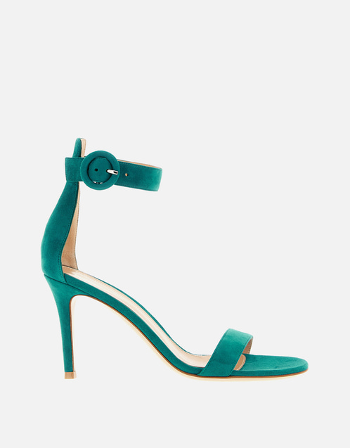 Gianvito Rossi スエードパンプス 37 1/2 GIANVITO ROSSI Portofino 85 スエードサンダル () IFCHIC.COM