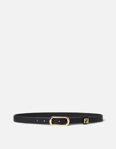 Fendi Sellier レザー ベルト (すべての新品) IFCHIC.COM