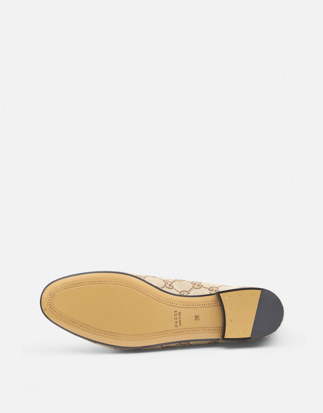 Gucci Jordaan キャンバス ホースビット ローファー (ローファー