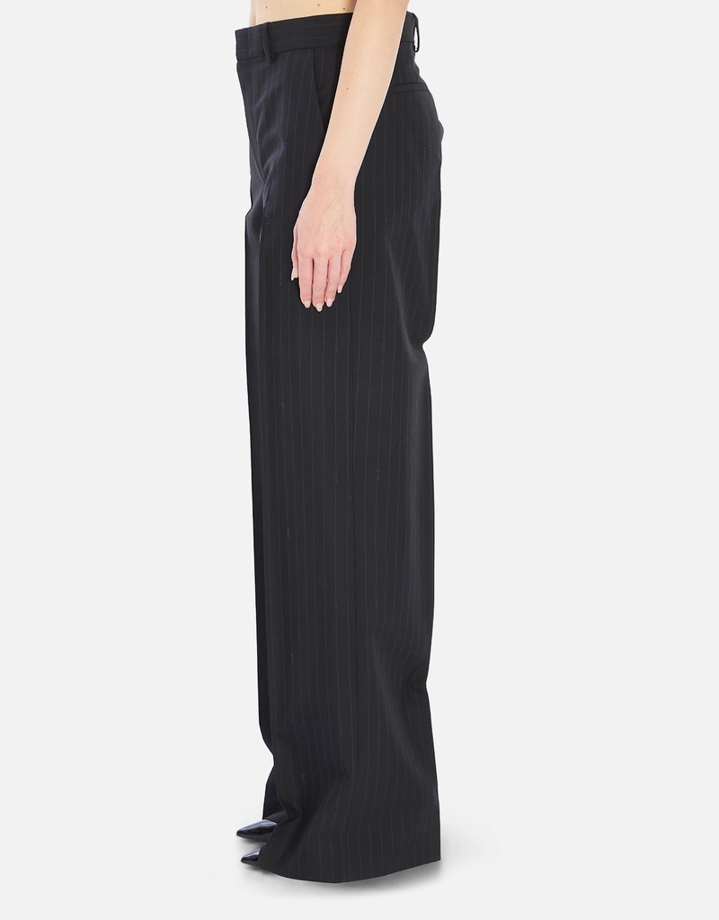 Gucci ピンストライプ ウール パンツ (パンツ) IFCHIC.COM