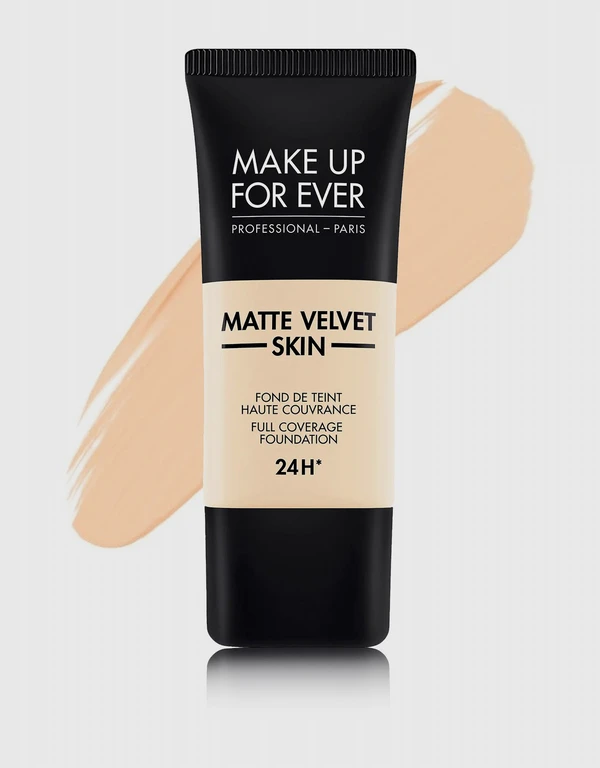 Make Up For Ever Matte Velvet Skin Full Coverage Foundation-Y205 Alabaster