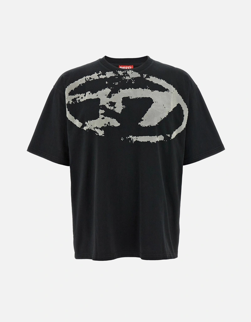 Diesel メンズ T-ボックスト-N14 コットン Tシャツ (トップス＆Tシャツ