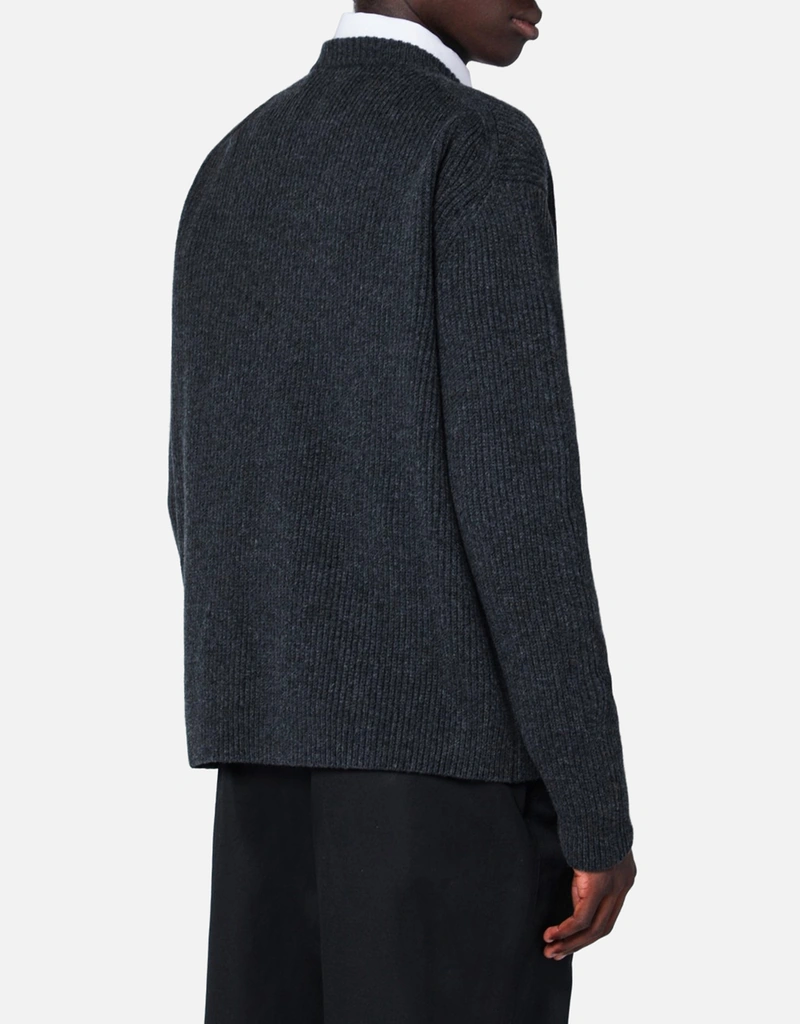 Gucci メンズ ウール カシミヤ リブニット セーター (シャツ) IFCHIC.COM