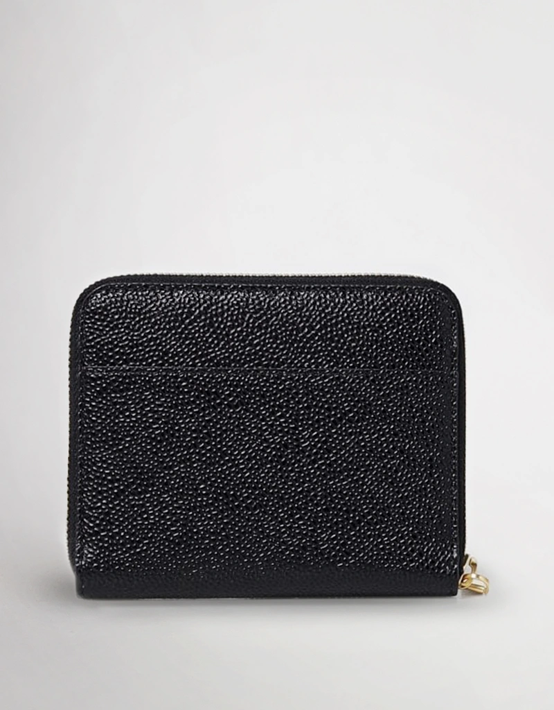 Thom Browne Logo Embossed Zipped Wallet () IFCHIC.COM