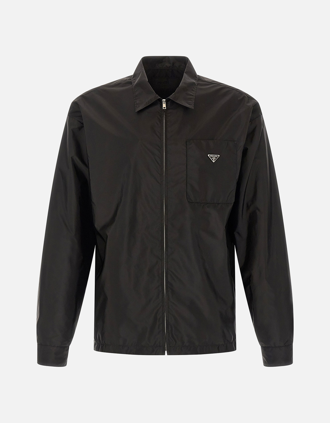 PRADA RE-NYLON ブラックジャケット M Prada メンズ Re-Nylon ブラック シャツ (すべての新品) IFCHIC.COM