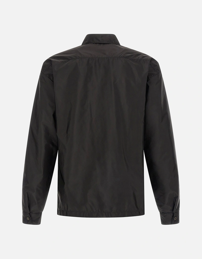 Prada メンズ Re-Nylon ブラック シャツ (すべての新品) IFCHIC.COM