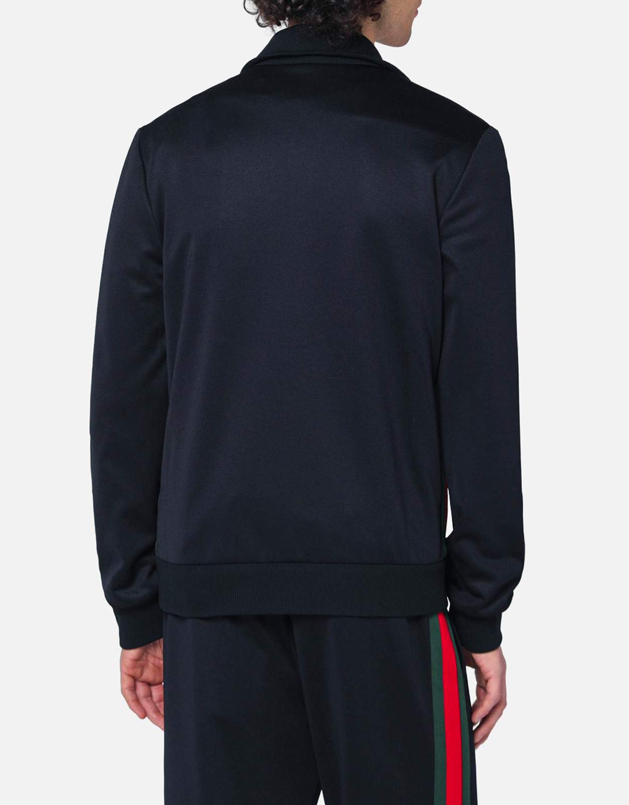 Gucci メンズTechnical Jersey Webジップスウェットシャツ (すべての