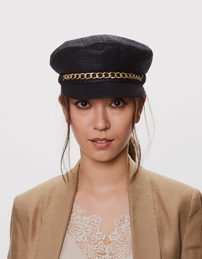 Marina 亞麻水手帽