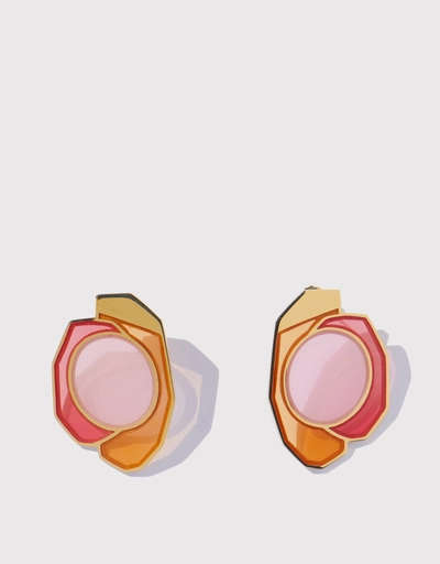Foliate 耳環