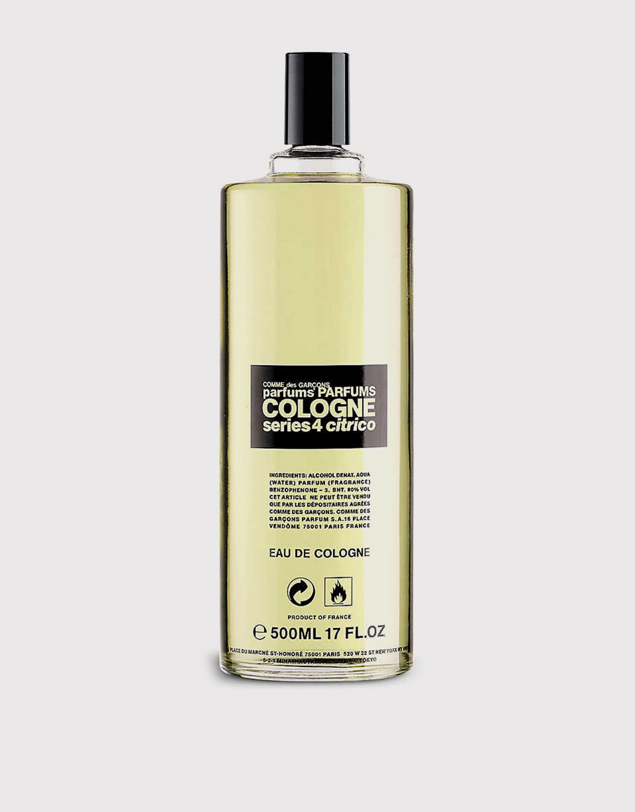 COMME DES GARCONS Citrico Series 4 Cologne 500ml (Fragrance,Perfume,Men)  IFCHIC.COM