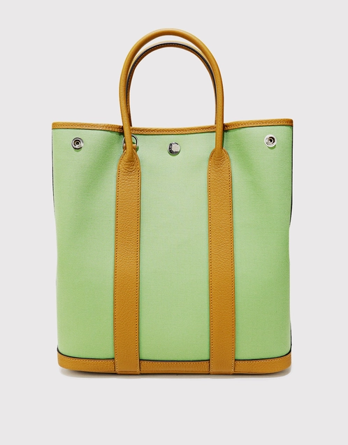 Hermes Hermes Orange Large Shopping Bag + Medium Dust bag and Box for