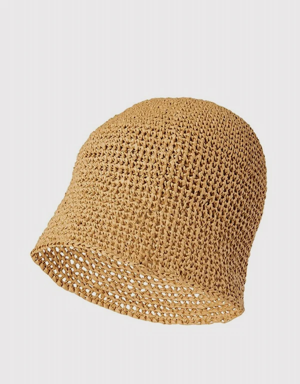 Rosetta Getty Crocheted Bucket Hat
