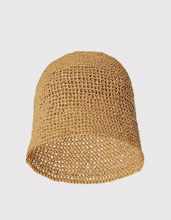 Rosetta Getty Crocheted Bucket Hat