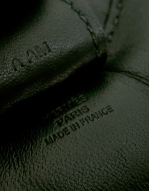 Hermès Rodeo MM Lambskin Horse Bag Charm-Deep Dark Green