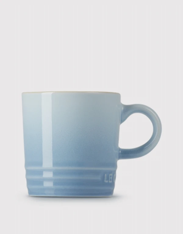 Le Creuset 陶瓷濃縮咖啡杯-Coastal Blue 100ml