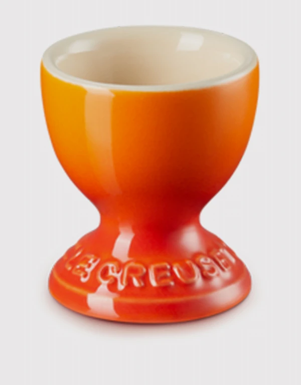 Le Creuset 陶瓷雞蛋杯-Volcanic