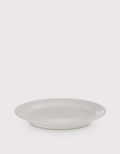 Stoneware Side Plate-White 22cm