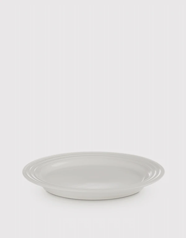 Le Creuset 陶瓷配菜盤-White 22cm
