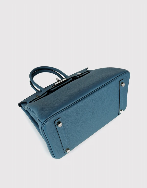 Hermès Hermès Birkin 30 Togo Leather Handbag-Colvert Silver Hardware
