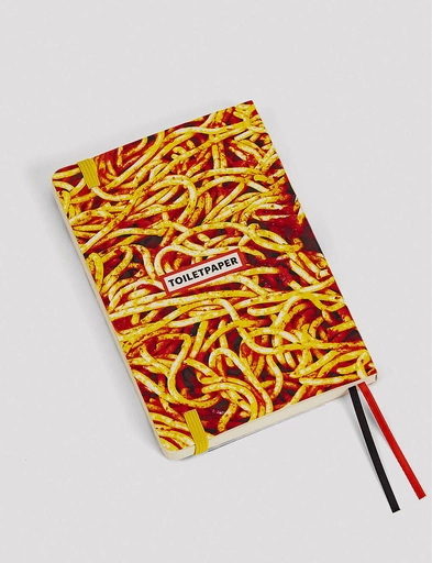 Toiletpaper Spaghetti Notebook 15cm x 10cm