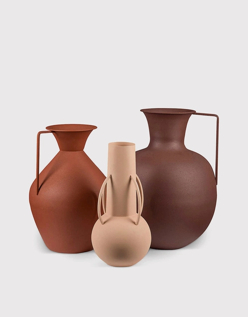 Roman 花瓶三件組-Brown 