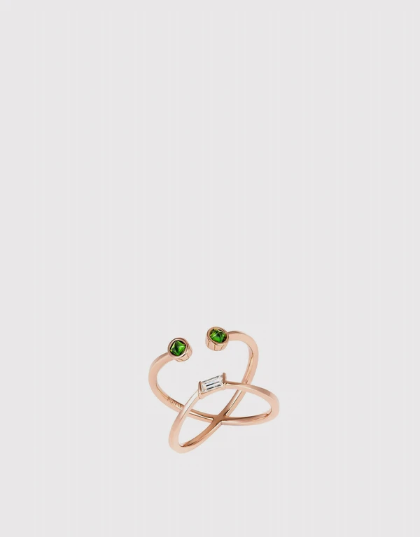 Ruifier Jewelry  18ct Rose Gold Premiere Violetta Ring 
