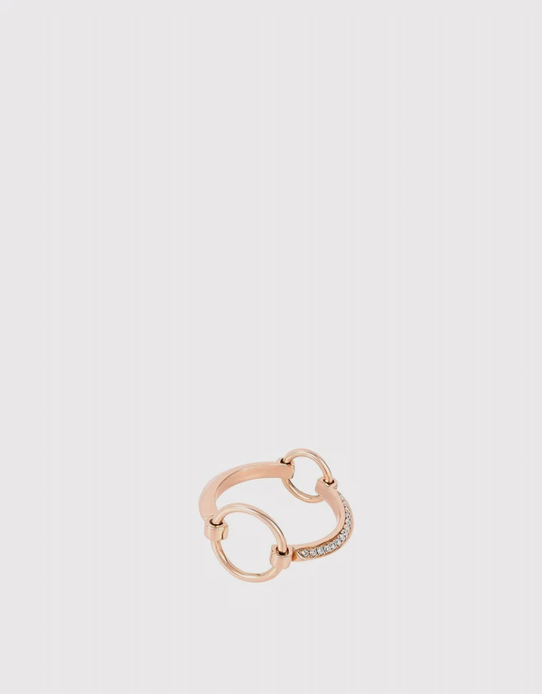 Ruifier Jewelry  18ct Rose Gold Icon Fine Sphaera Ring 