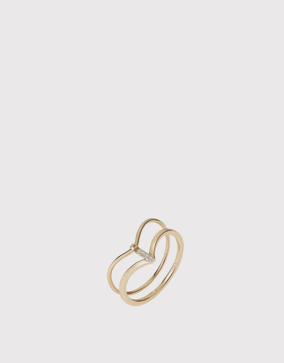 18ct Yellow Gold Icon Fine Ring 