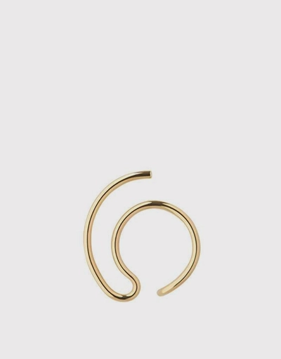 14ct黃金 Orbit Fine Solar 耳環