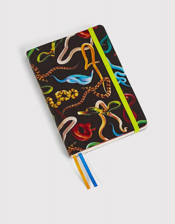 Seletti Toiletpaper Snakes Notebook 15cm x 10.5cm