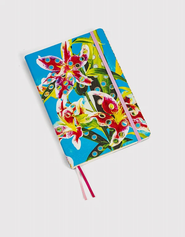 Seletti Toiletpaper Flowers With Holes Notebook 21cm x 14cm