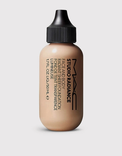 Studio Radiance Face and Body Radiant Sheer Foundation-N0