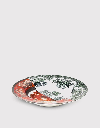 Hybrid Cecilia Printed Porcelain Soup Plate