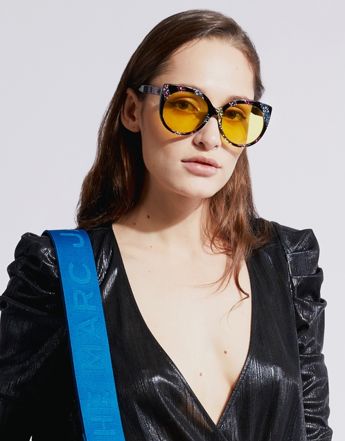 gucci rainbow glitter sunglasses