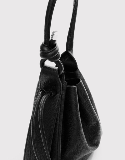 Tina Handcrafted Pebble Leather Shoulder Bag 