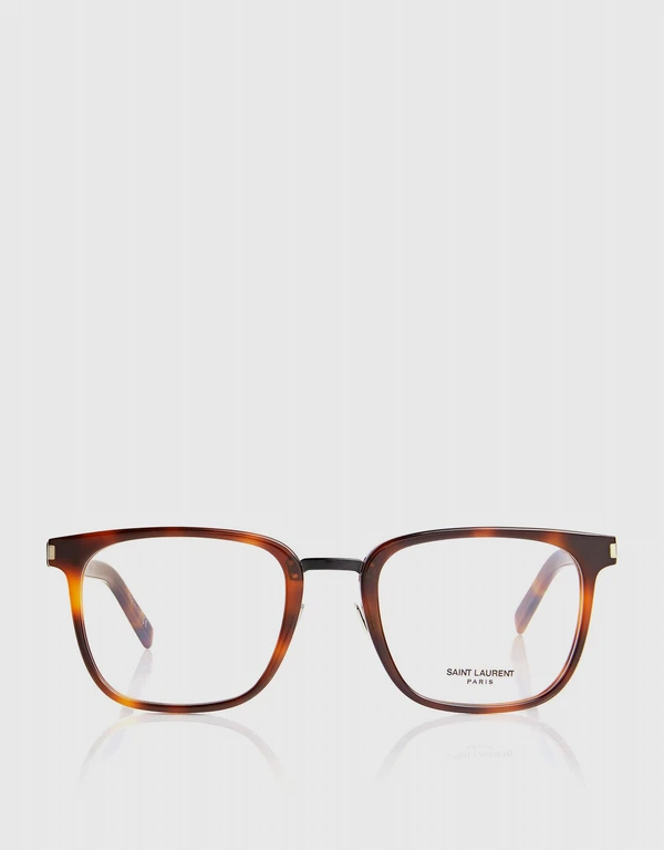玳瑁方框光學眼鏡