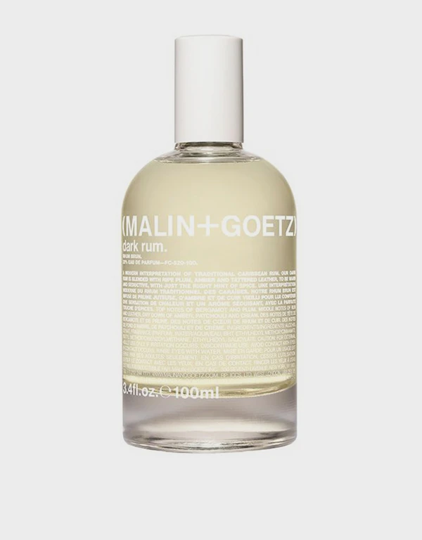 Malin+Goetz Dark Rum Unisex Eau De Parfum 100ml