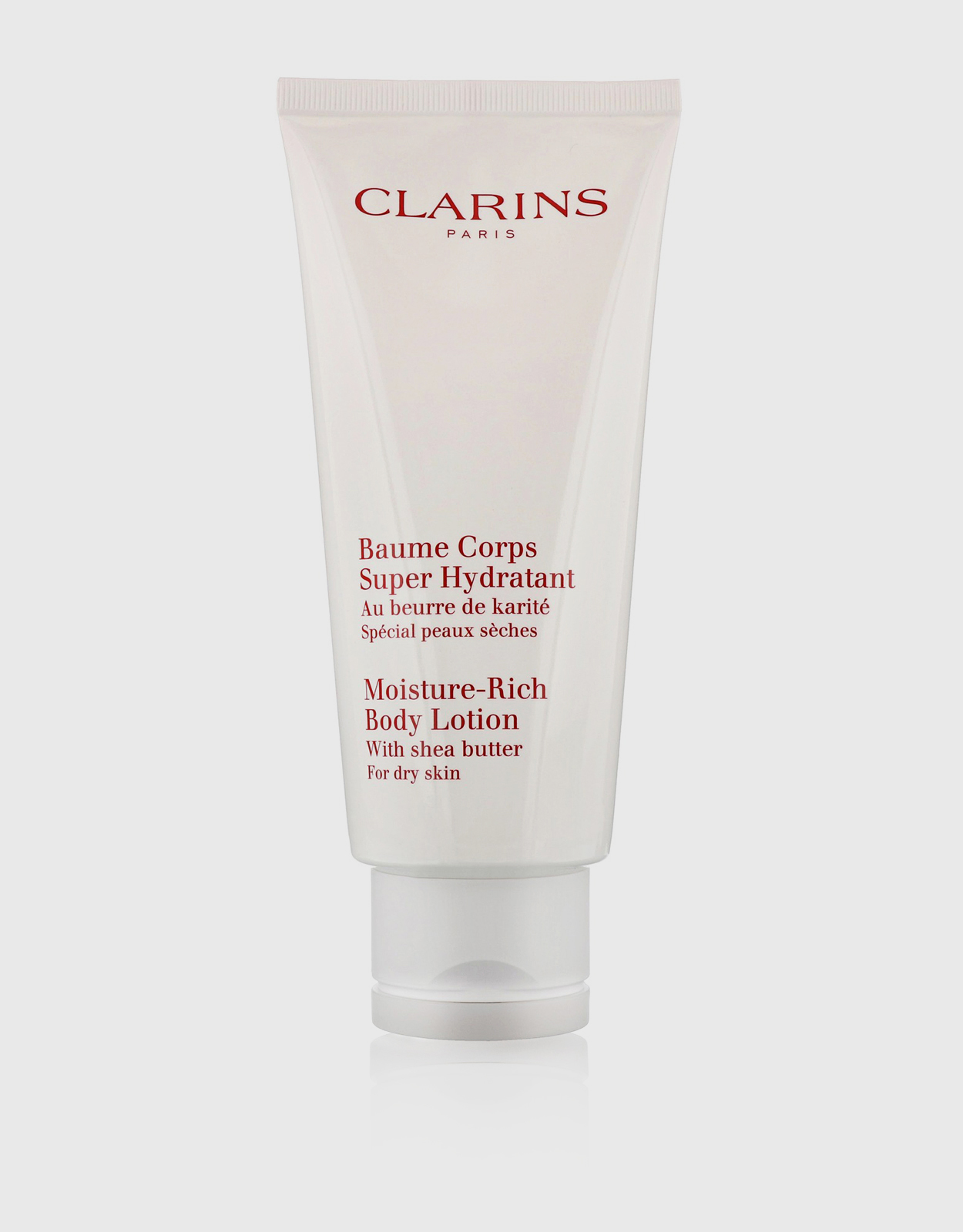 Clarins Moisture Rich Body Lotion with Shea Butter - For Dry Skin 200ml  (Bath and Bodycare,Bodycare)