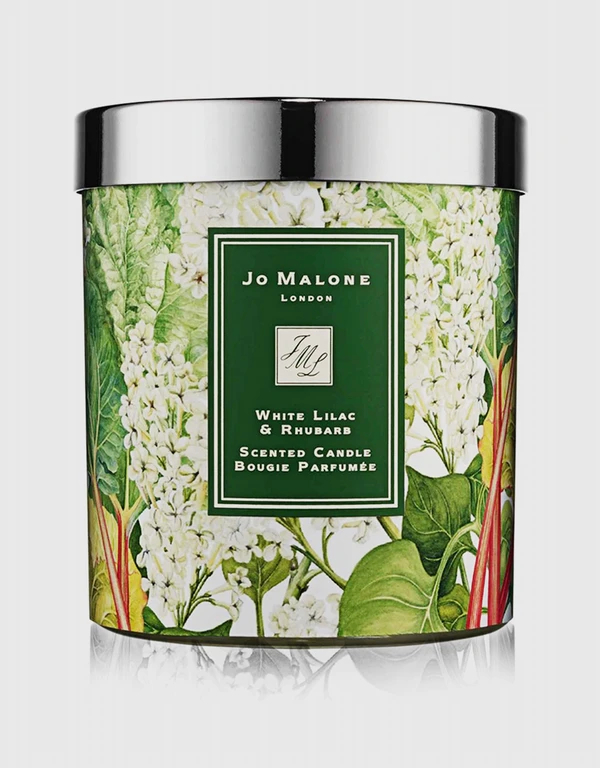 Jo Malone White Lilac and Rhubarb scented candle 200g