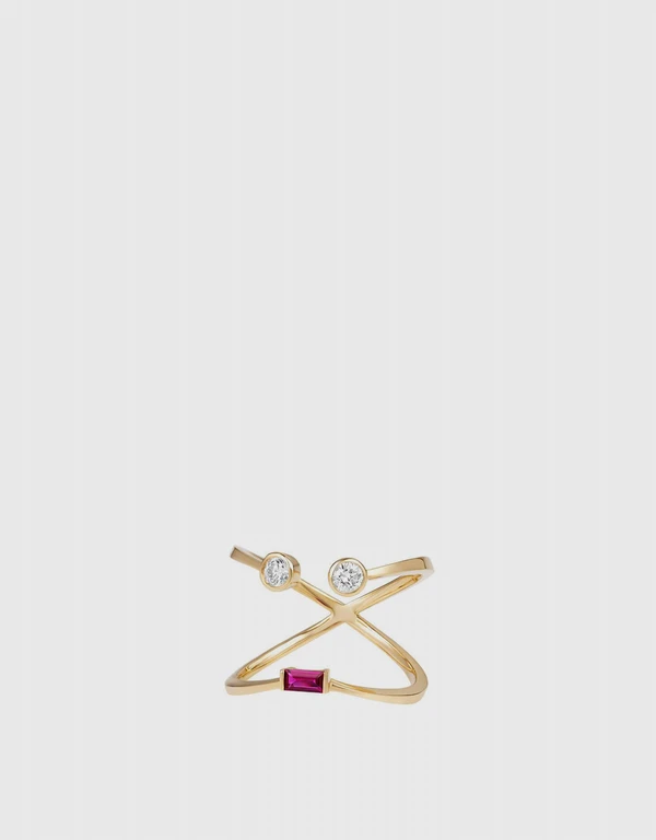 18ct Yellow Gold PREMIERE Carina Ring 