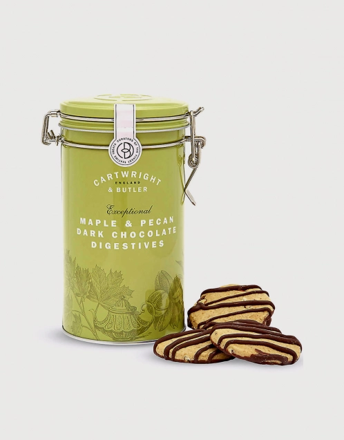 Maple and Pecan Dark Chocolate Digestive Biscuits 200g